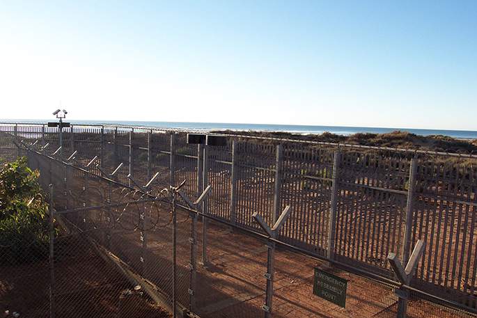 Port Hedland Immigration Reception and Processing Centre. Photo: Human Rights and Equal Opportunity Commission, June 2002.