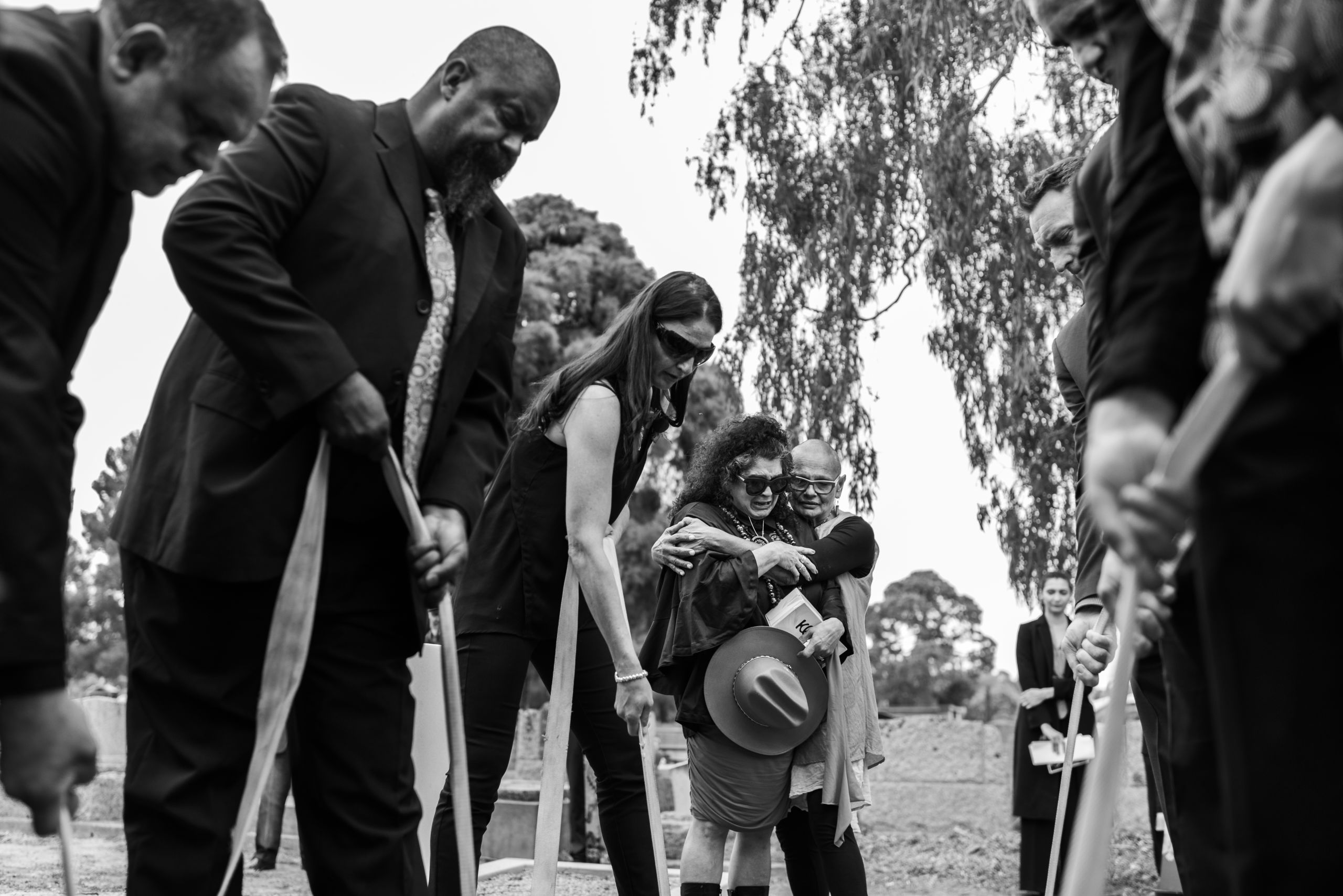 Glen is laid to rest on the country of his people. 24 April 2019. Yorta Yorta Country (Echuca, VIC).