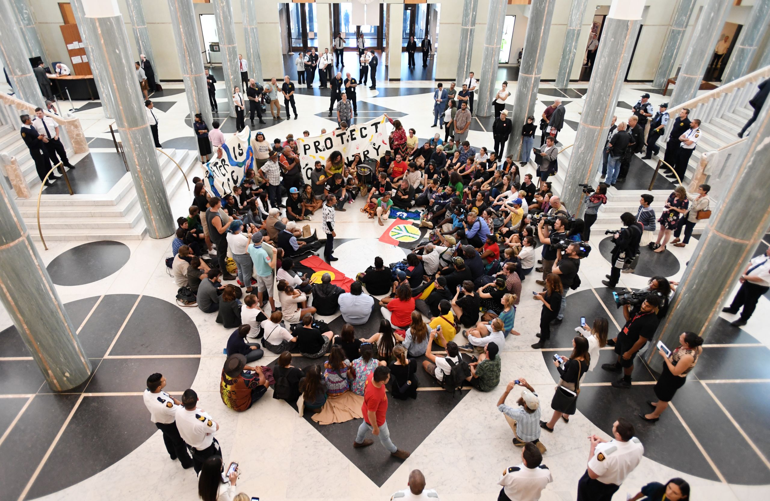 PARLIAMENT HOUSE SIT IN