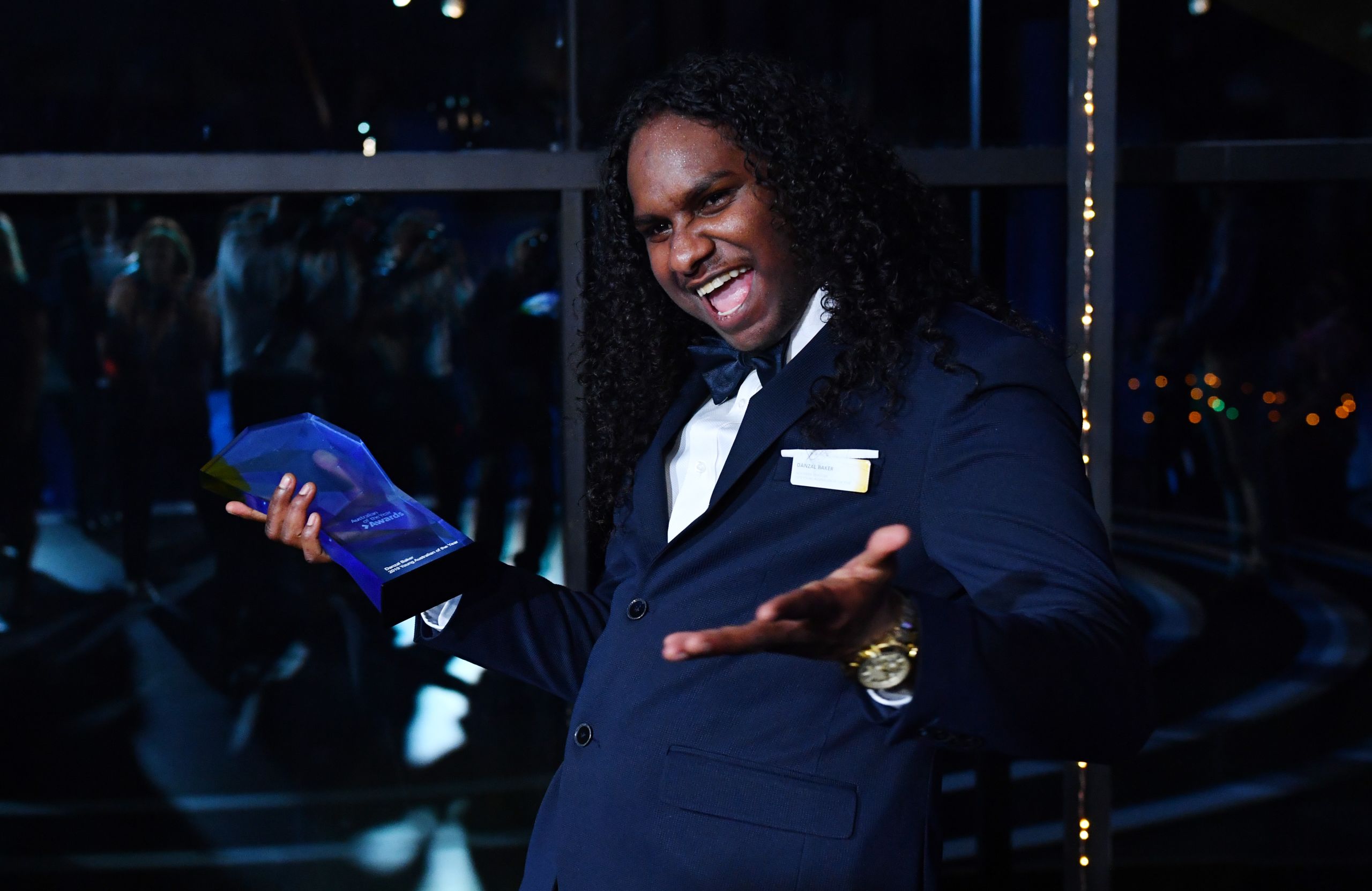 BAKER BOY RECEIVES YOUNG AUSTRALIAN OF THE YEAR