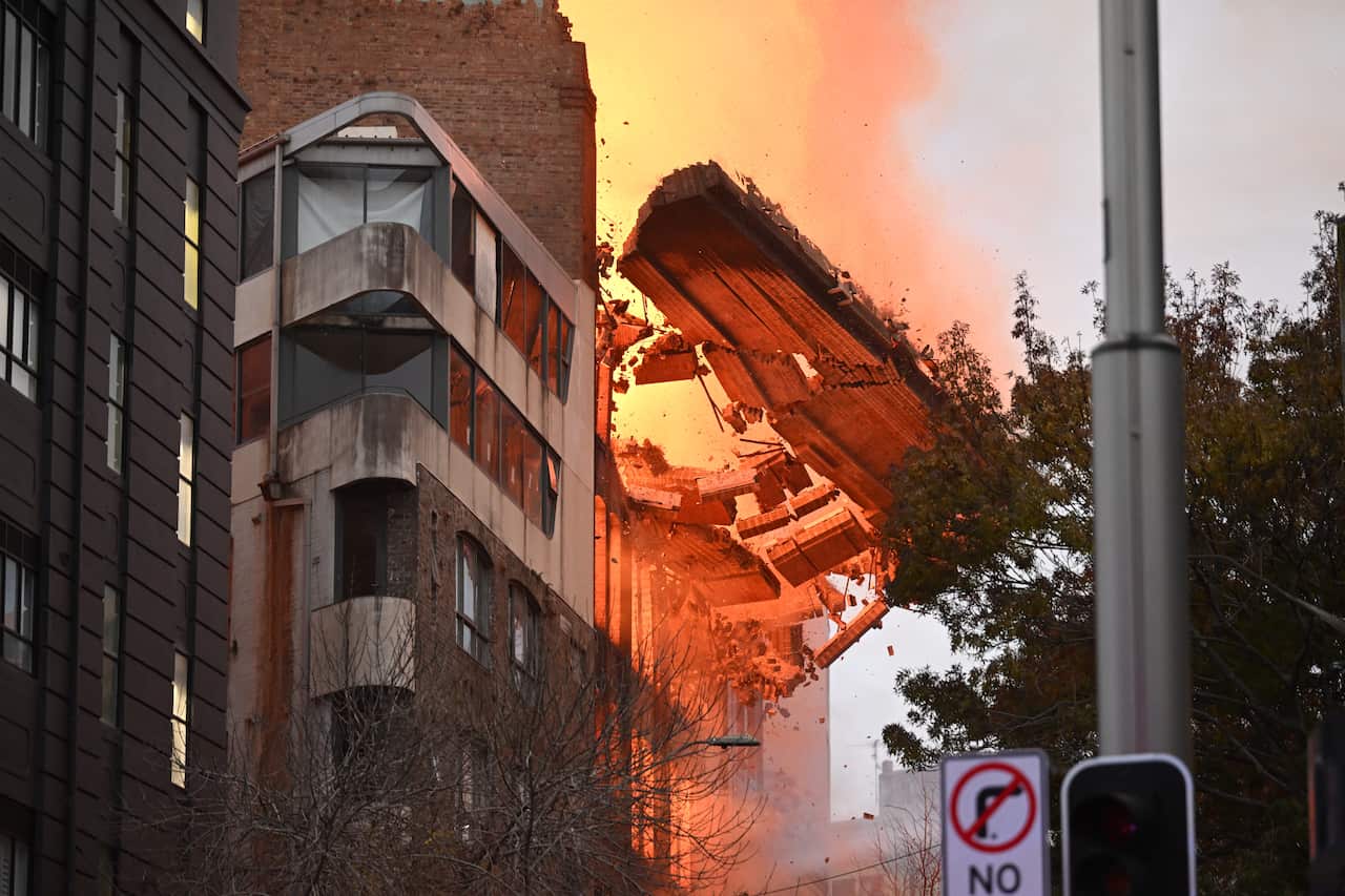 BUILDING FIRE SYDNEY
