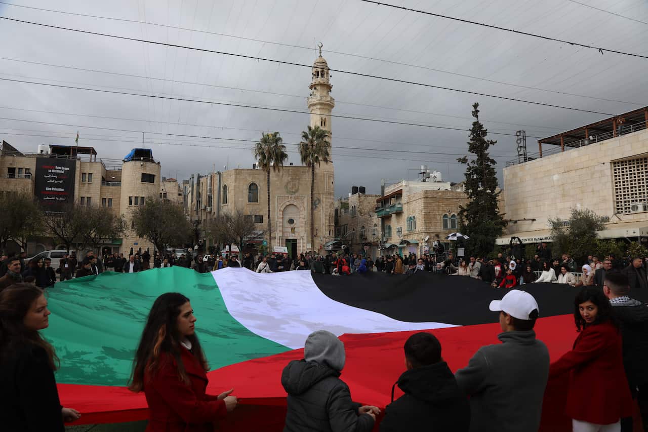 MIDEAST PALESTINIANS BETHLEHEM CHRISTMAS