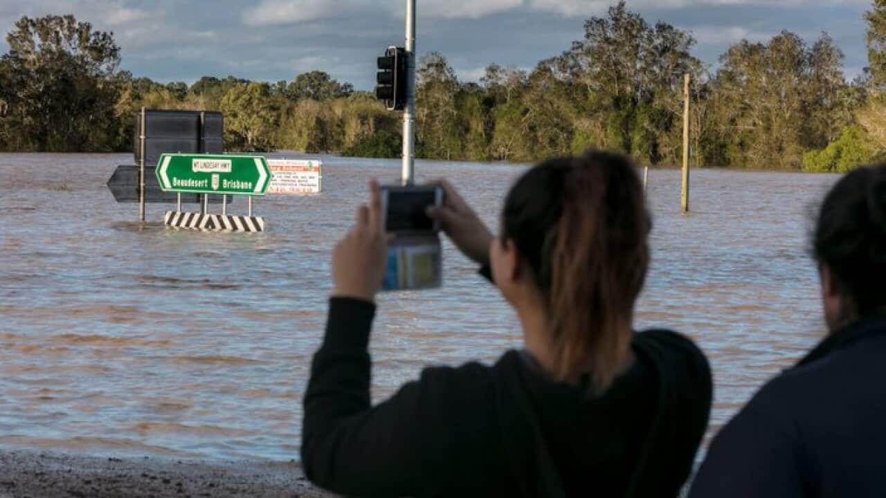 Brisbane Battered By Severe Weather Following Ex-Cyclone Debbie
