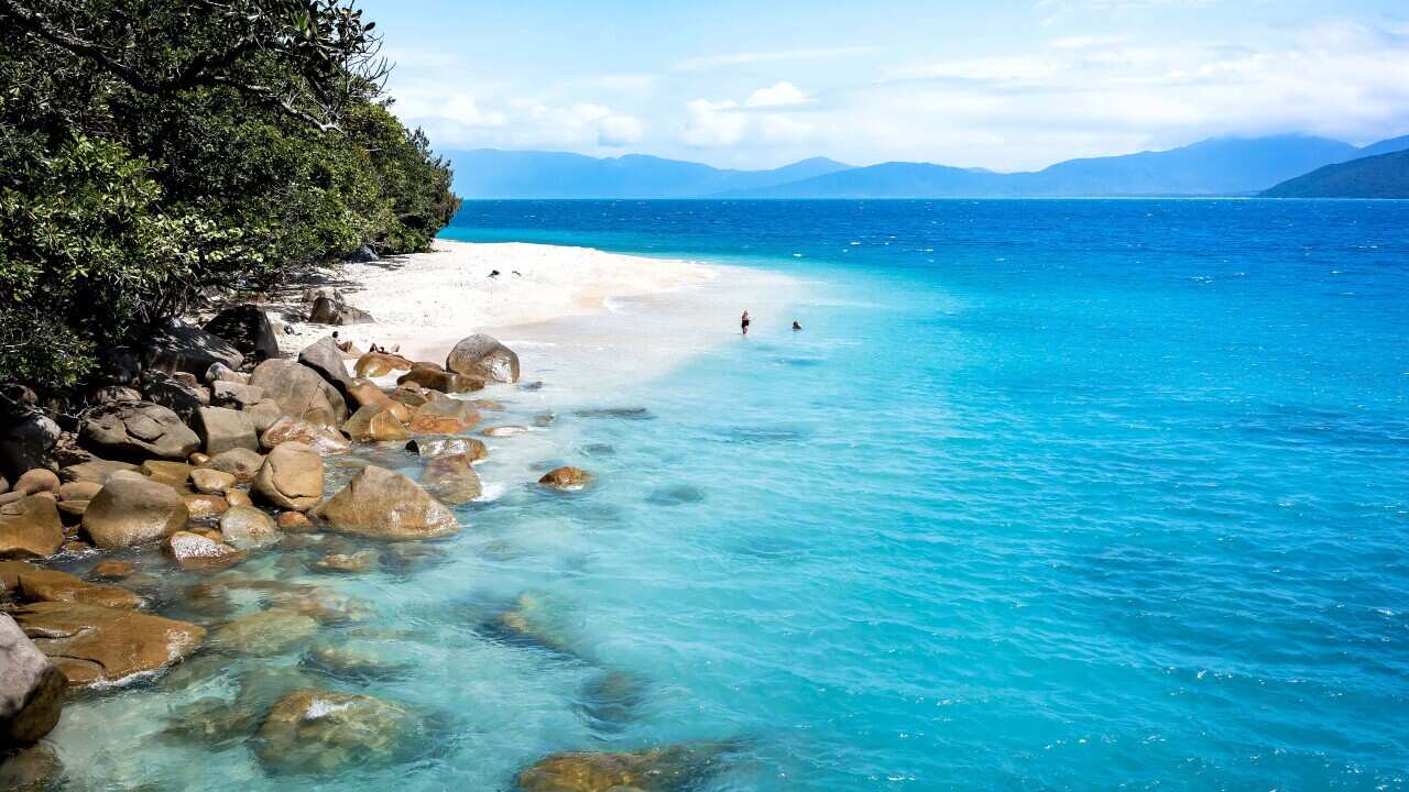 Nidey Beach on Fitzroy Island in Queensland. A former nudist haven on a tropical Queensland island has topped the list of Australia's best beaches.