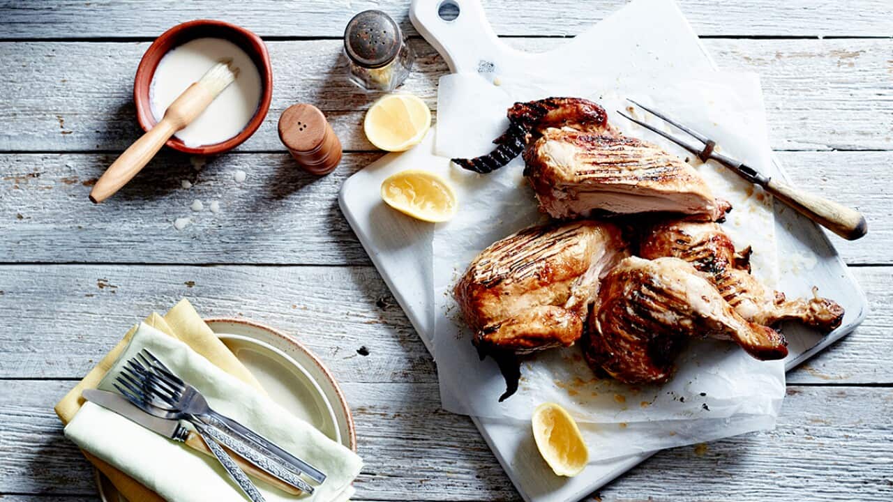 Alabama white sauce chicken