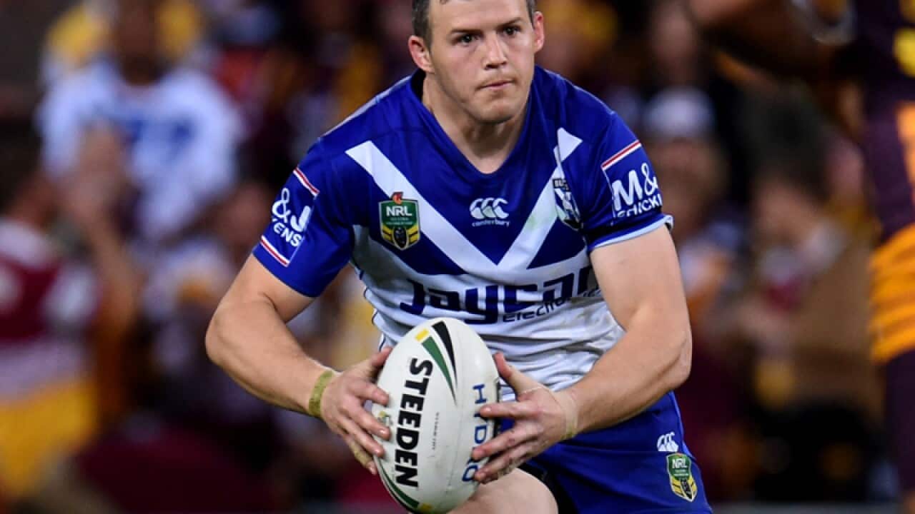 Brett Morris of the Canterbury Bulldogs