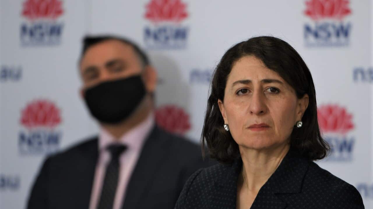 NSW Premier Gladys Berejiklian and Deputy Premier John Barilaro
