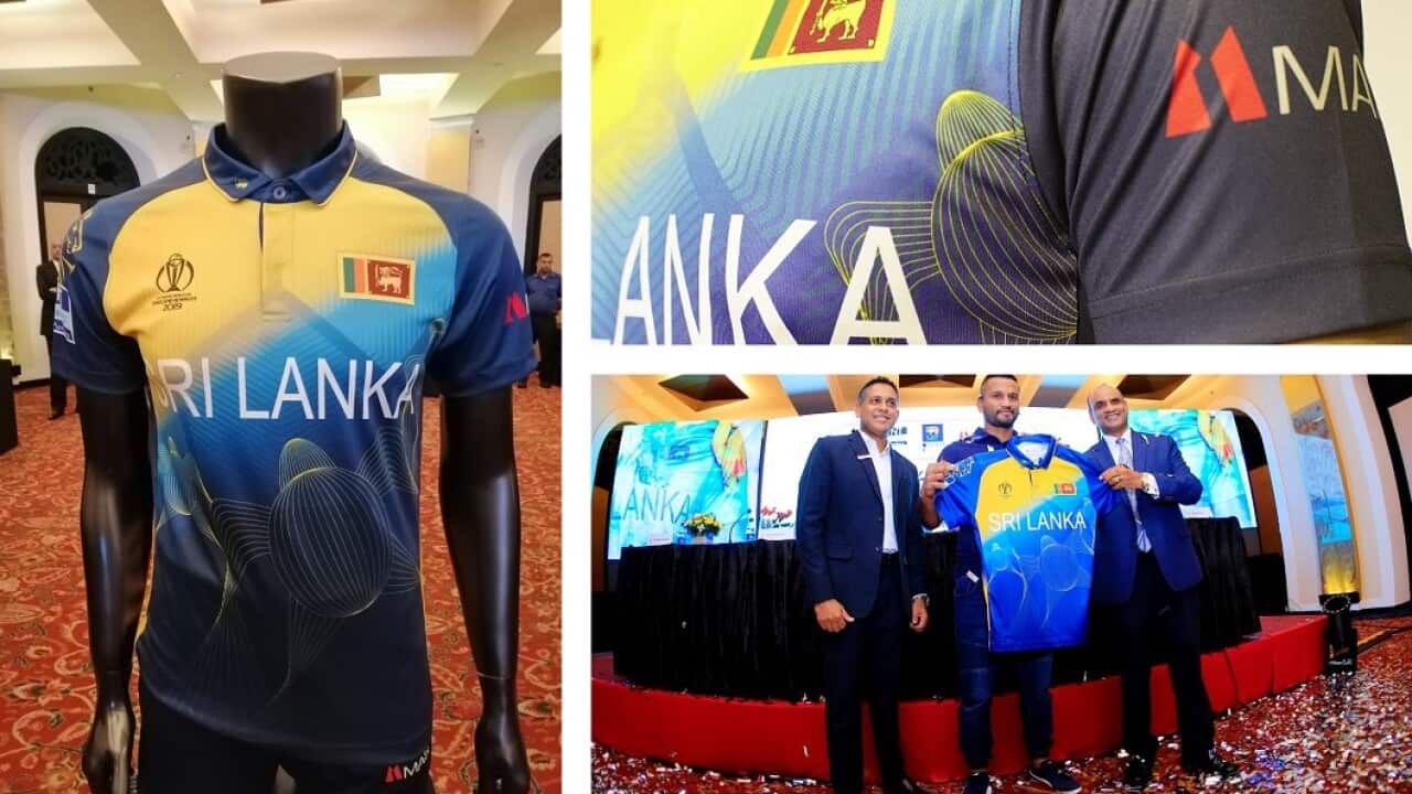 Sri Lanka Cricket Team’s official World Cup Jersey