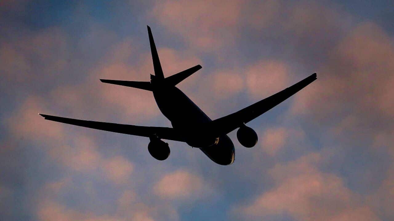 Stock photo of an aircraft.