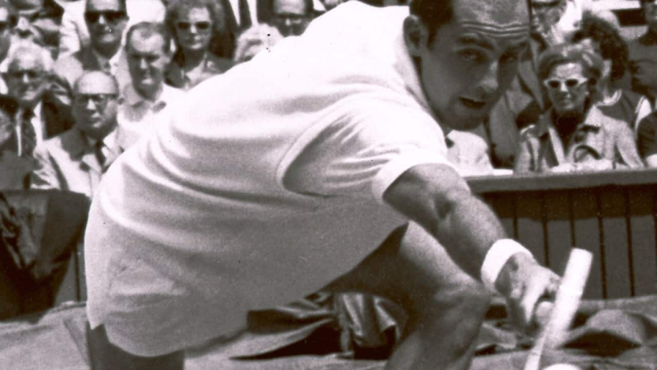 Australian-born former tennis champion Bob Hewitt