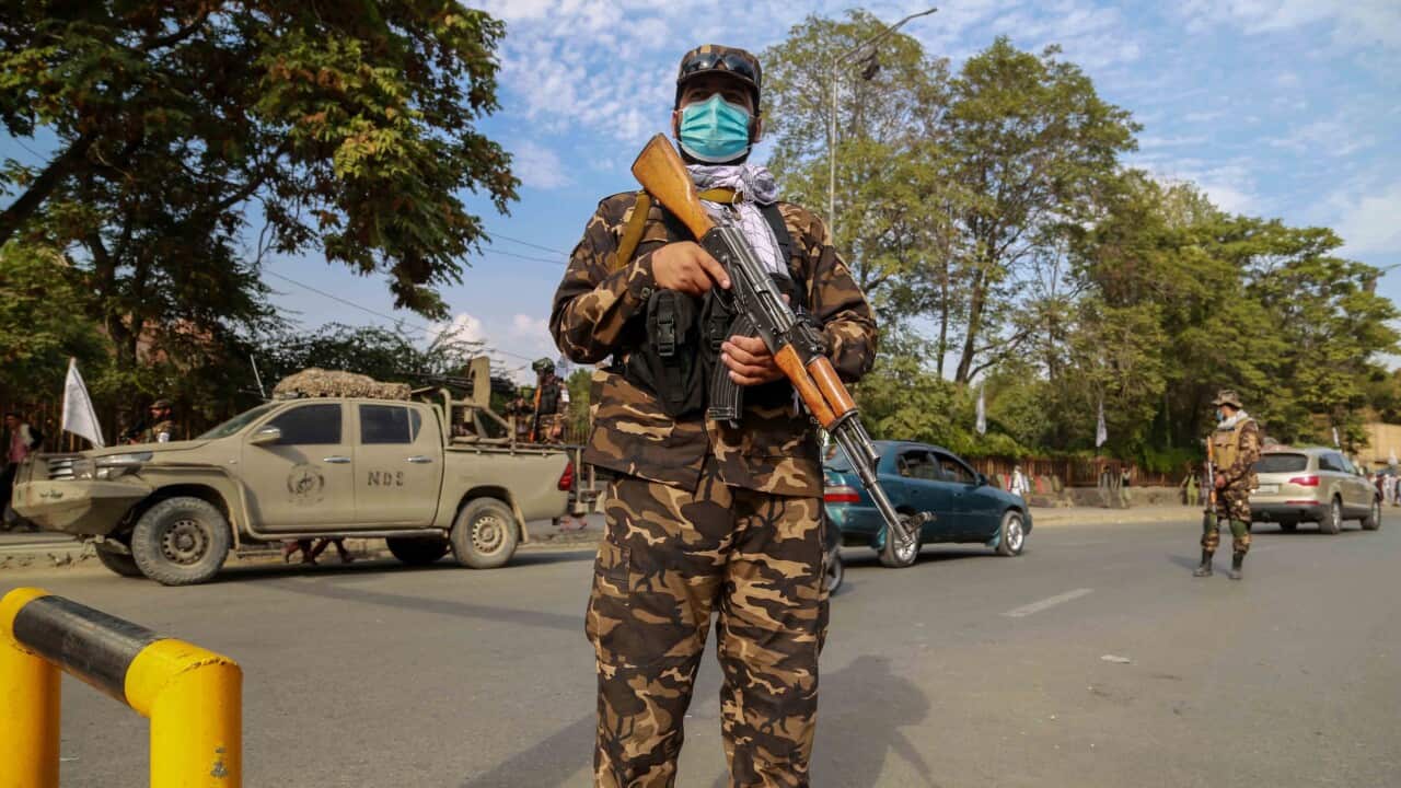 Lack of international recognition remains a pressing problem for the Taliban.Taliban soldiers stand guard near Serena Hotel after US and UK governments warned to avoid hotels in Kabul citing threats, in Kabul, Afghanistan, 14 October 2021.
