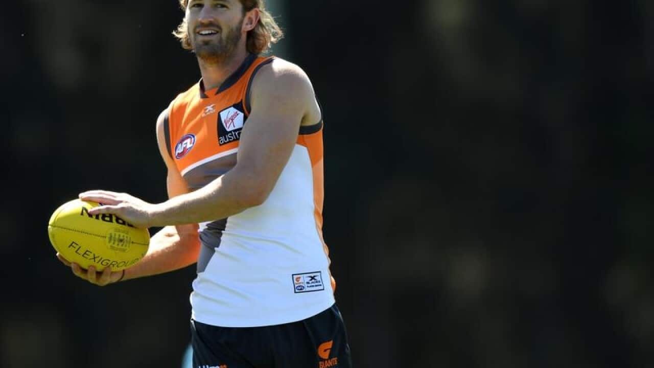 Callan Ward of the GWS Giants
