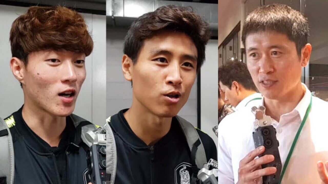 Korean Soccer Players