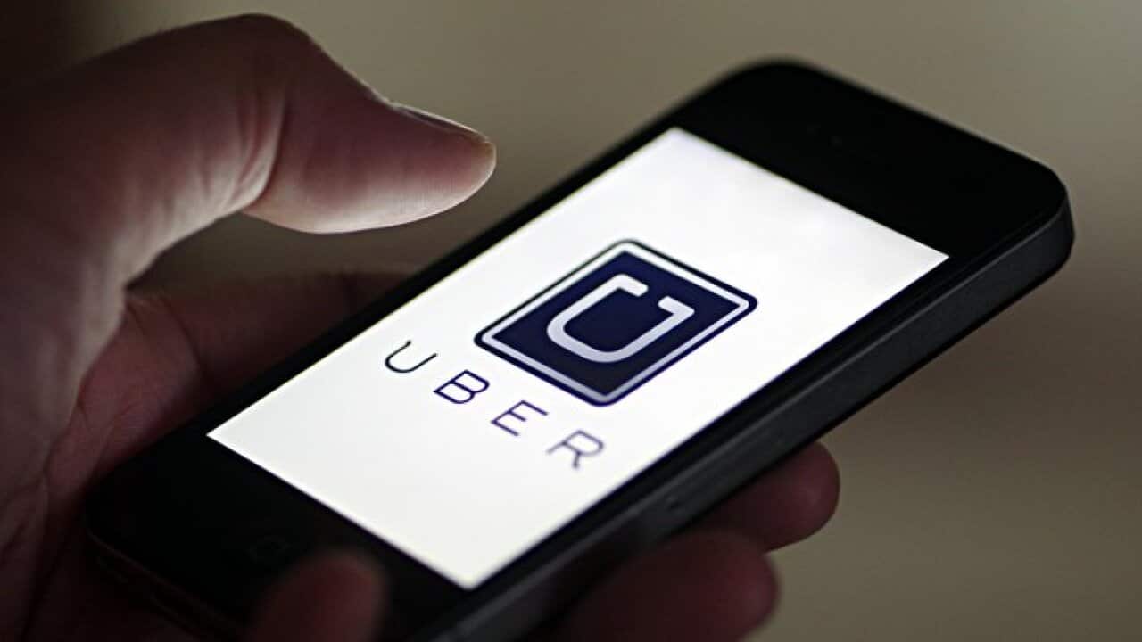 نشان تجاری شرکت اوبر