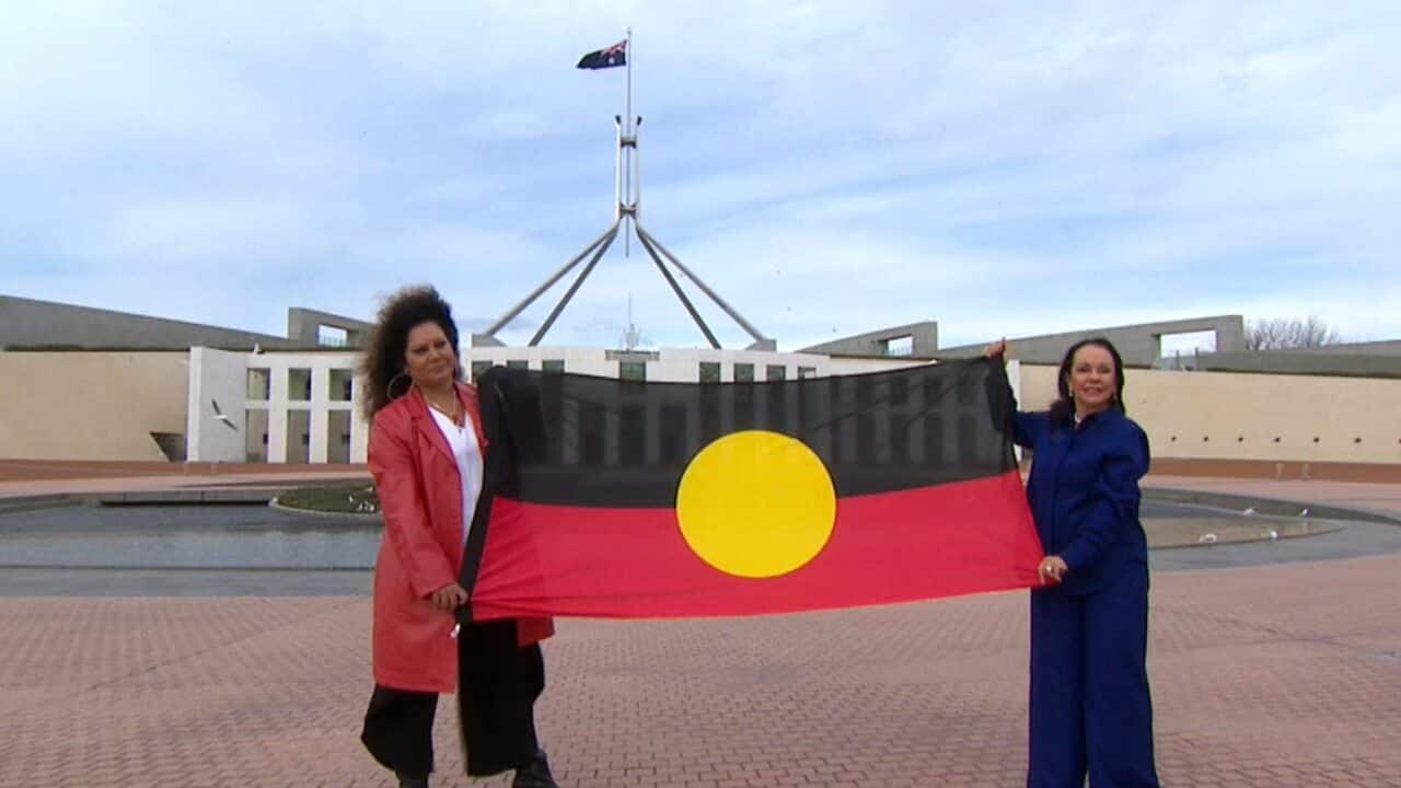 Labor's Malarndirri McCarthy and Linda Burney