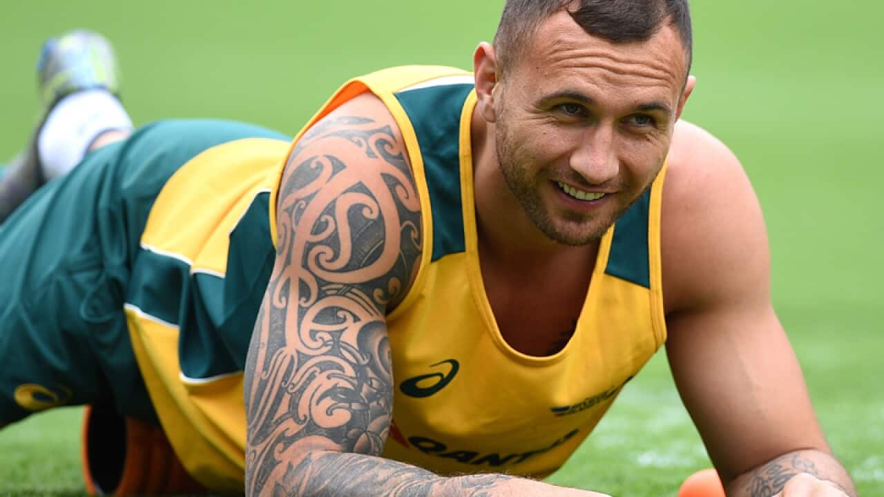 Australian rugby sevens player Quade Cooper