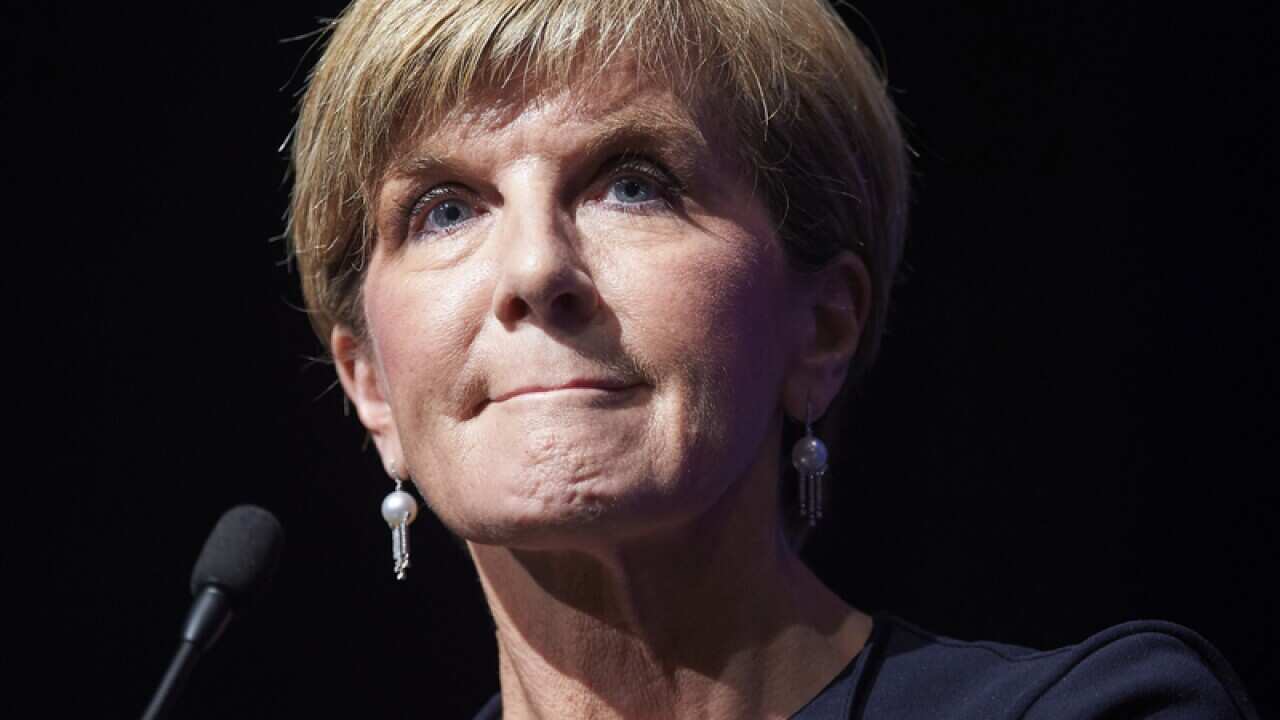 Foreign Minister Julie Bishop