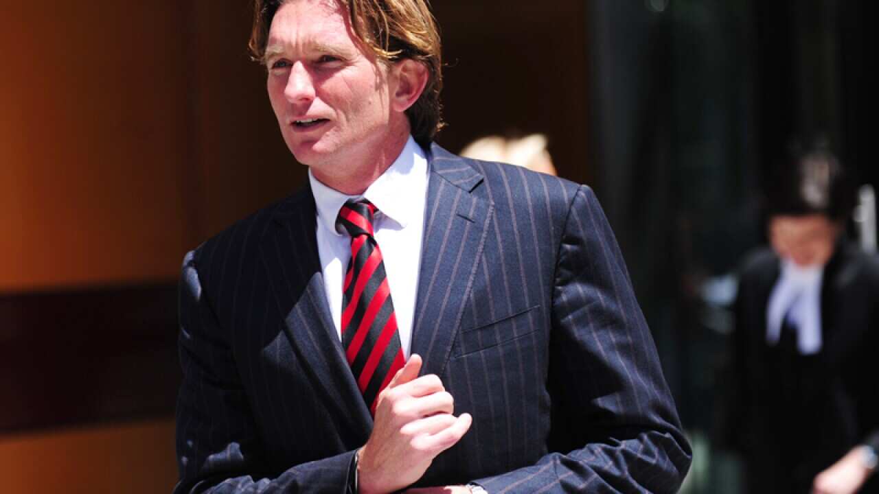 Essendon AFL coach James Hird