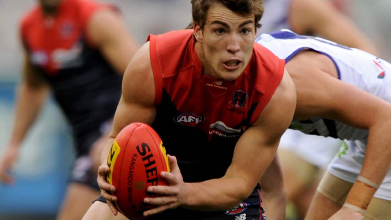 Melbourne Demons midfielder Jack Viney