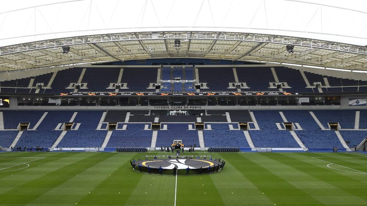 O estádio do Dragão, do Porto: clube é um dos que reclamam da ausência de adeptos.
