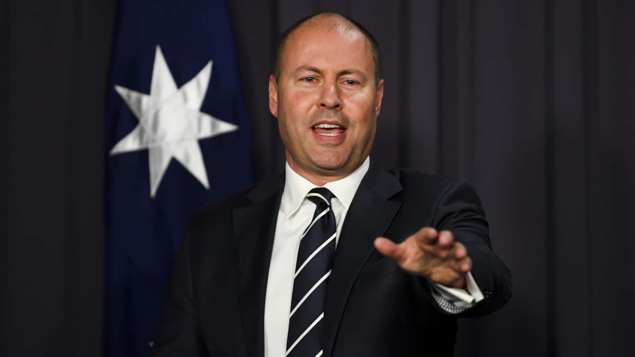 Australian Treasurer Josh Frydenberg.
