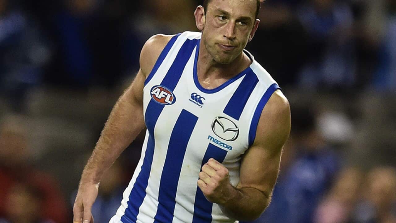 North Melbourne Kangaroos player Todd Goldstein