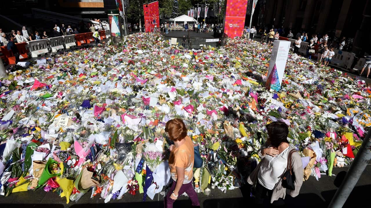 Sydney siege, flowers