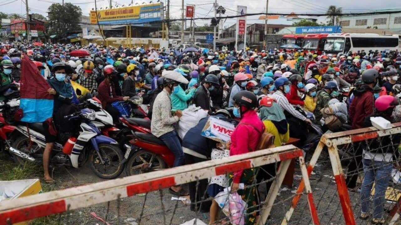 Bộ Tư lệnh TP.HCM cho biết sẽ tham gia đưa người dân tại thành phố có nhu cầu về quê.