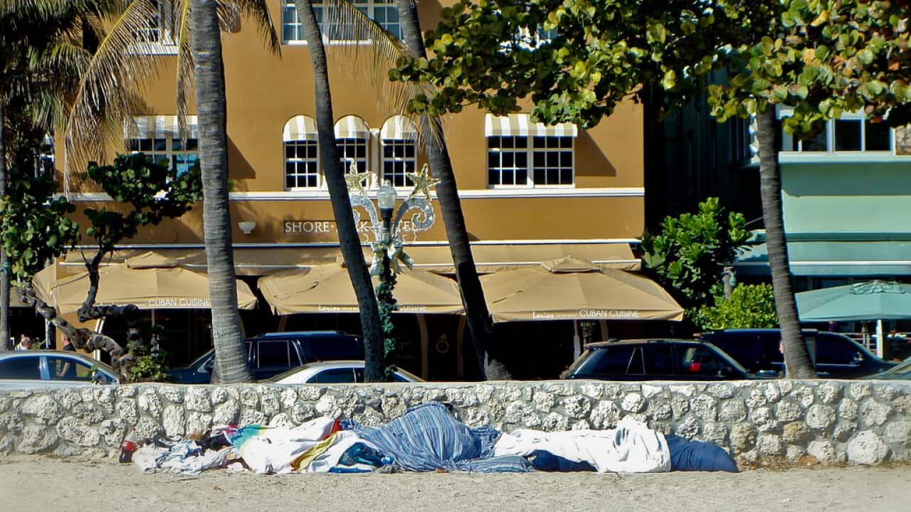 There are 116,427 homeless people in Australia. 15% of these are migrants.