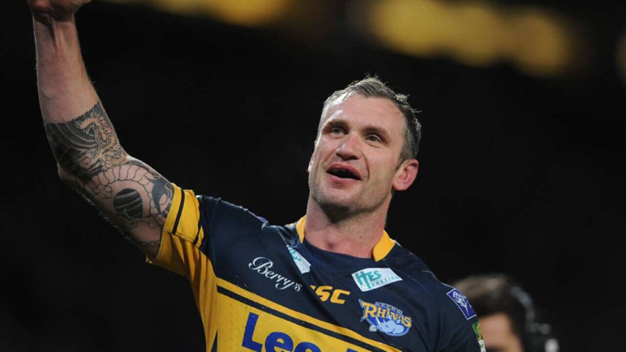 Leeds Rhinos' Jamie Peacock