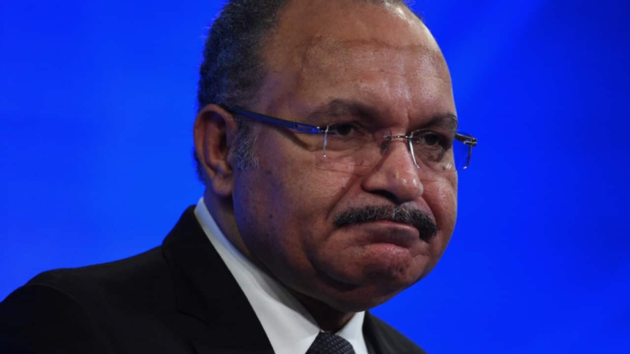 Papua New Guinea's Prime Minister Peter O'Neill