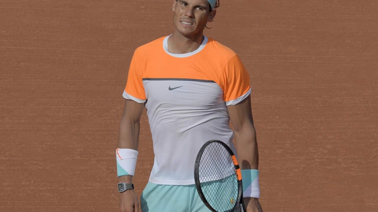 Spanish tennis player Rafael Nadal