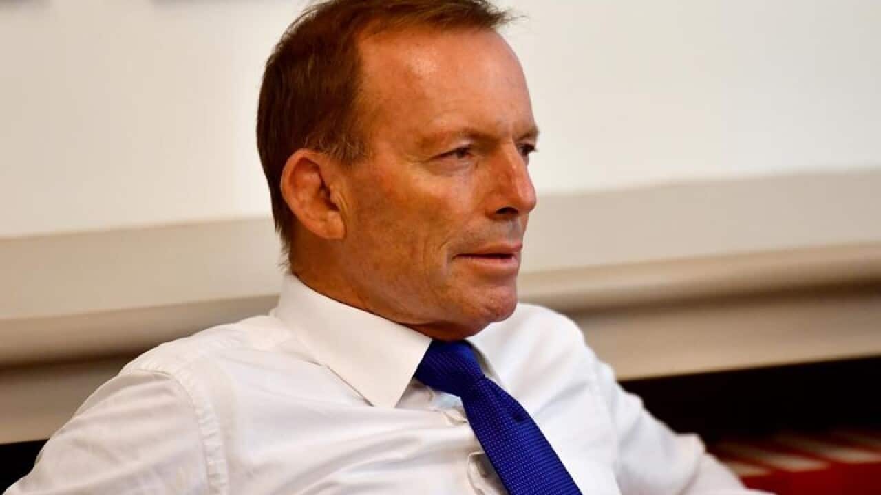 Former prime minister Tony Abbott