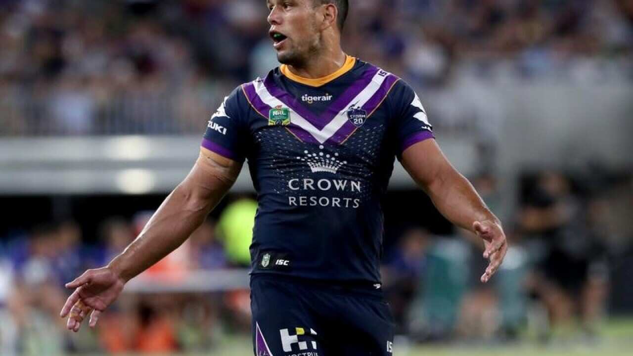 Melbourne Storm centre Will Chambers