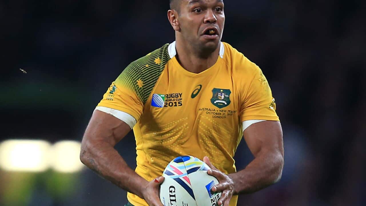 Australia's Kurtley Beale