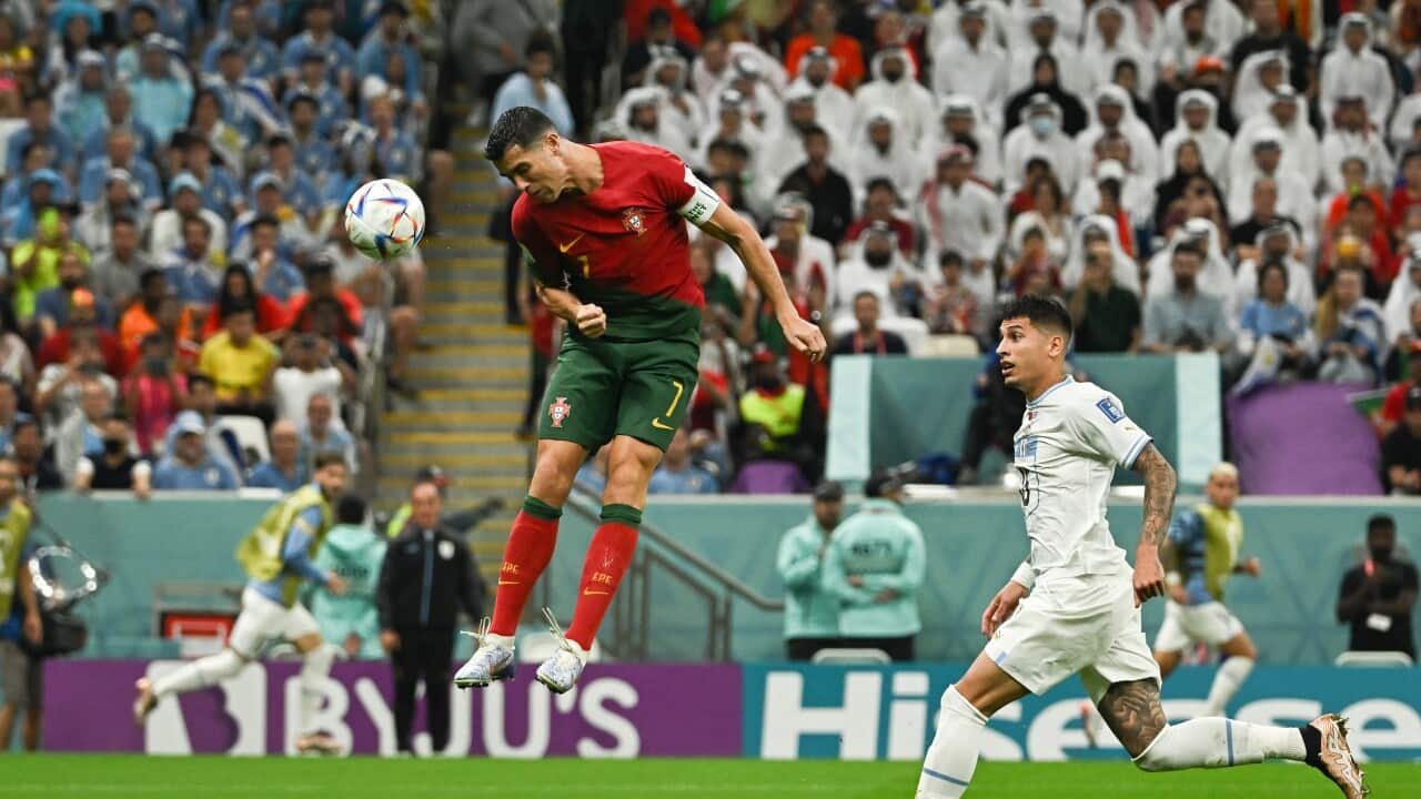 World Cup Portugal v Uruguay