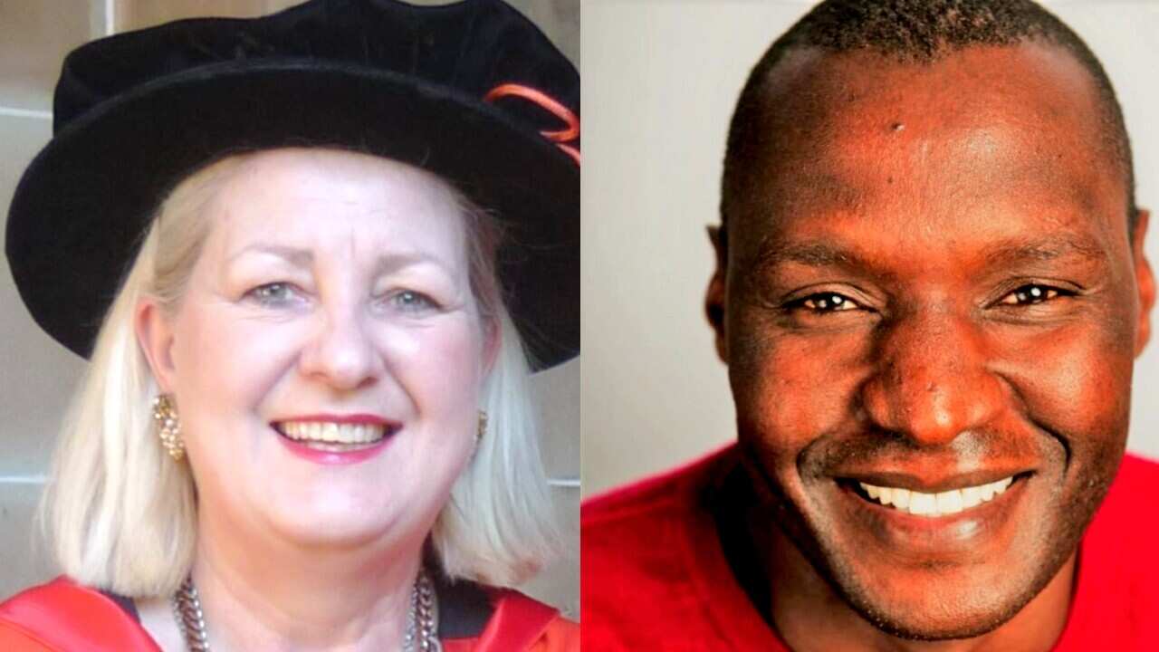 Dr Magaret Heffernan, Professor Victor Gekara