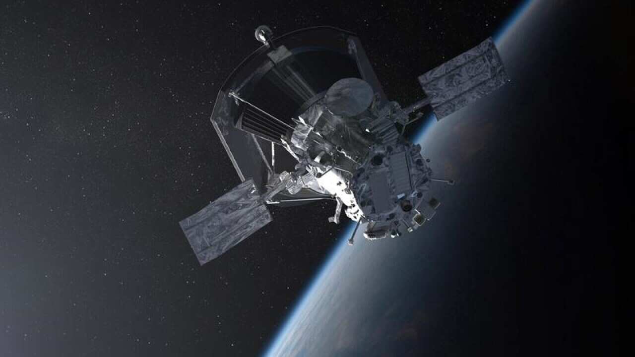 An artists' impression of the Parker Solar Probe.