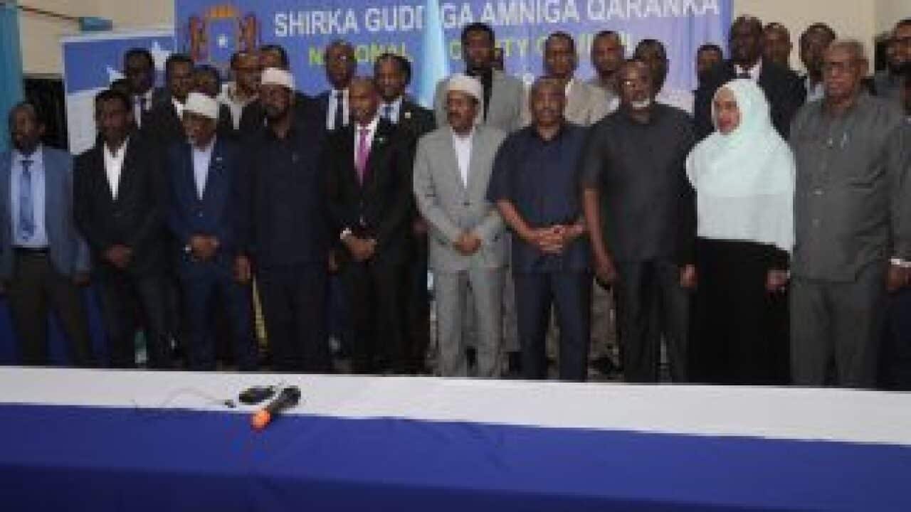 Somali National Security Council's Members.