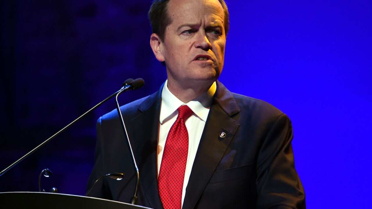 Opposition leader Bill Shorten