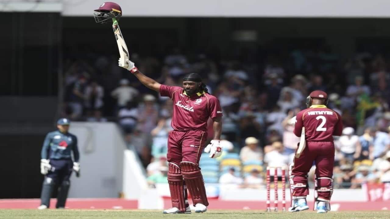 West Indies' Chris Gayle