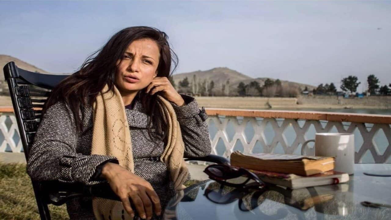 LA-based American-Afghan actress Fereshta Kazemi.