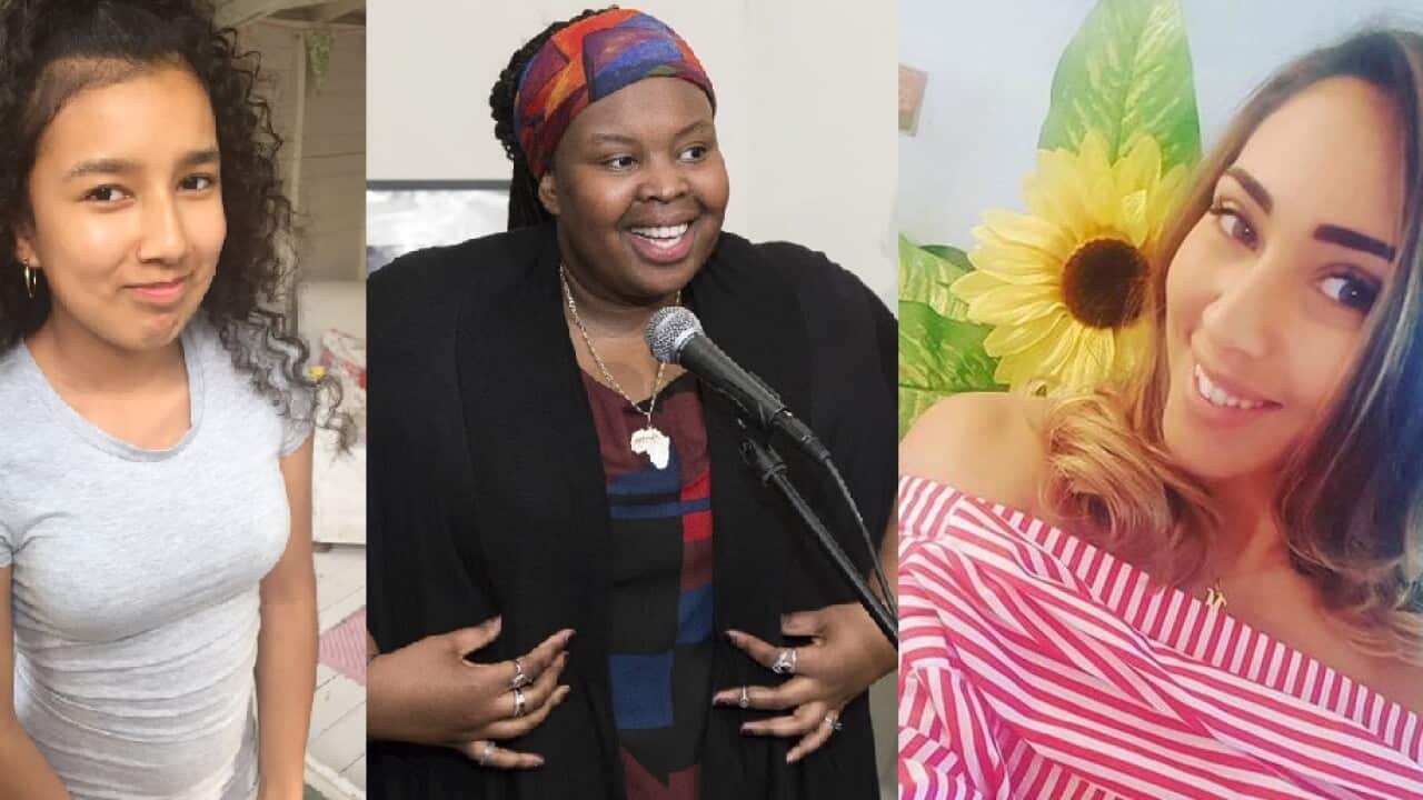 Jessica Urbano, Khadija Saye and Mariem Elgwahry