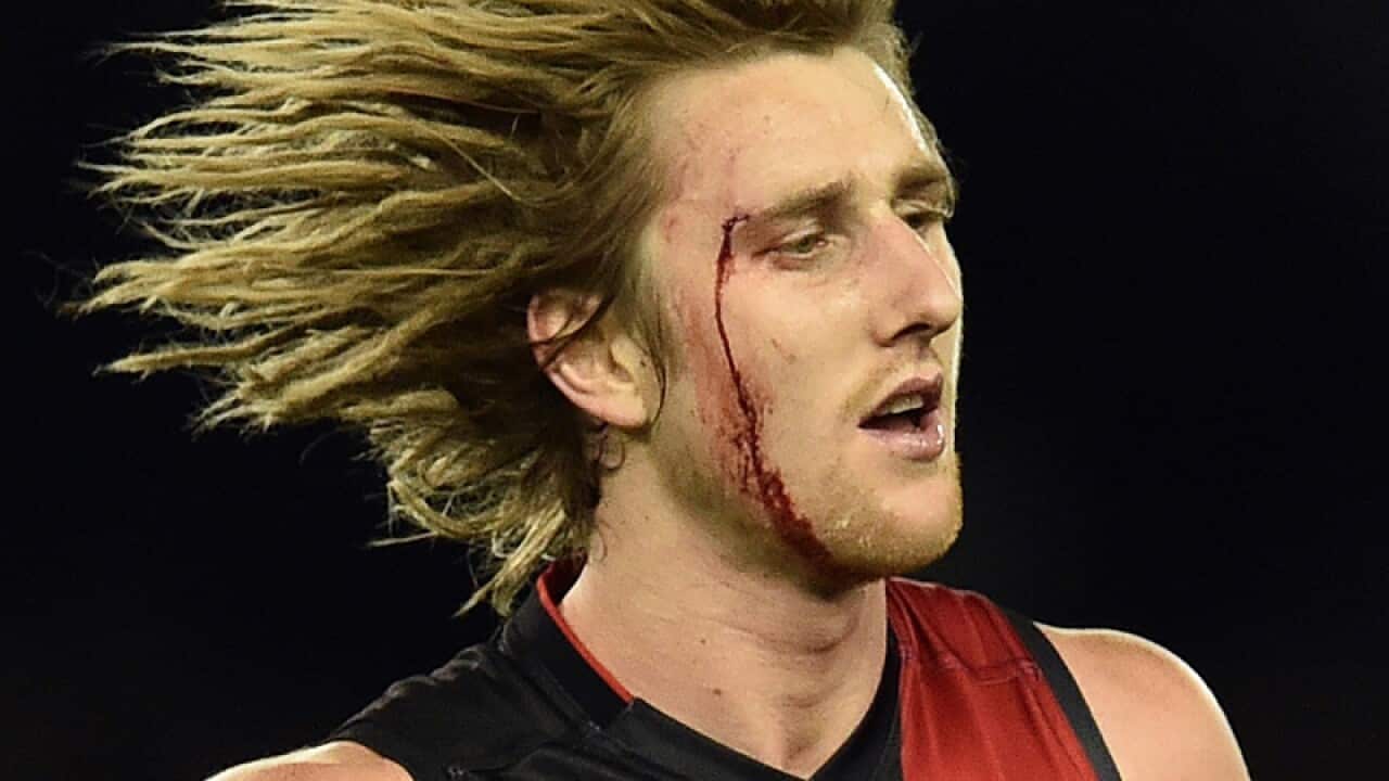 Essendon Bombers player Dyson Heppell