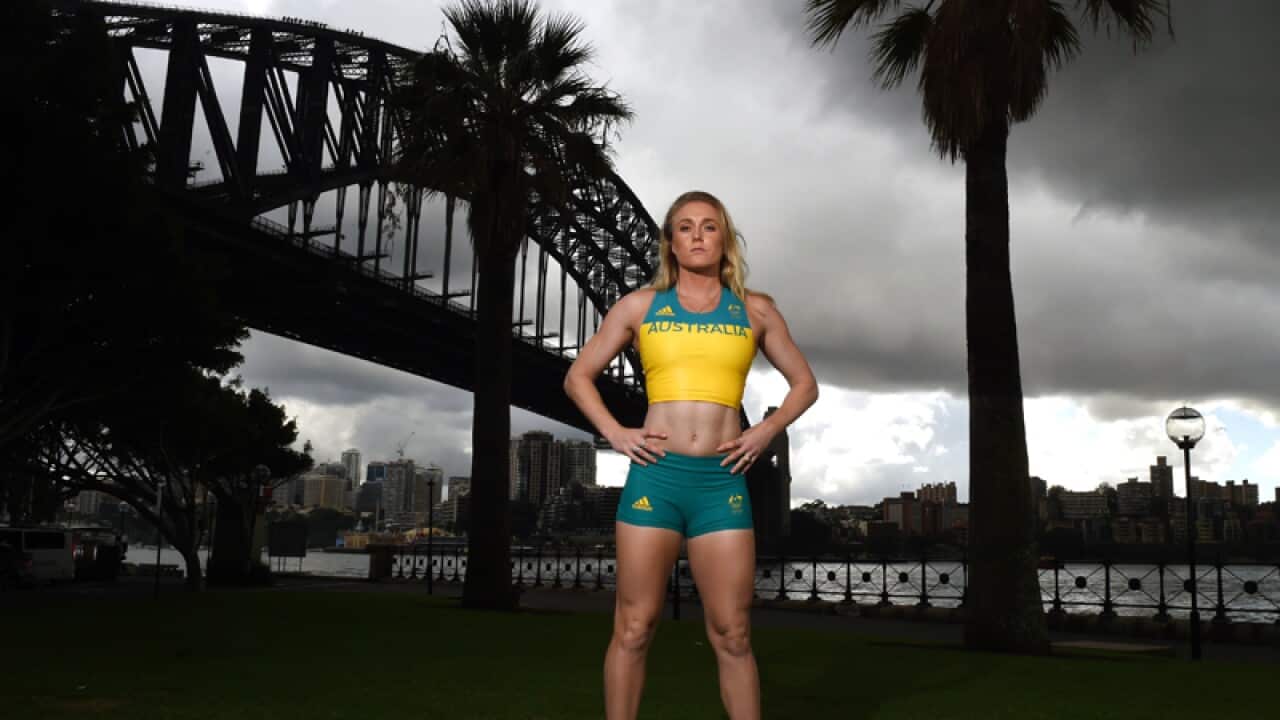 Olympic gold medalist Sally Pearson