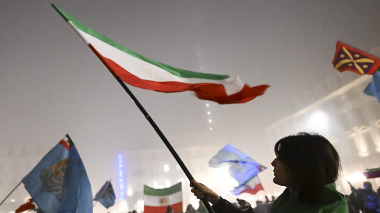 Italy: Demonstration in support of freedom against the theocratic regime in Iran