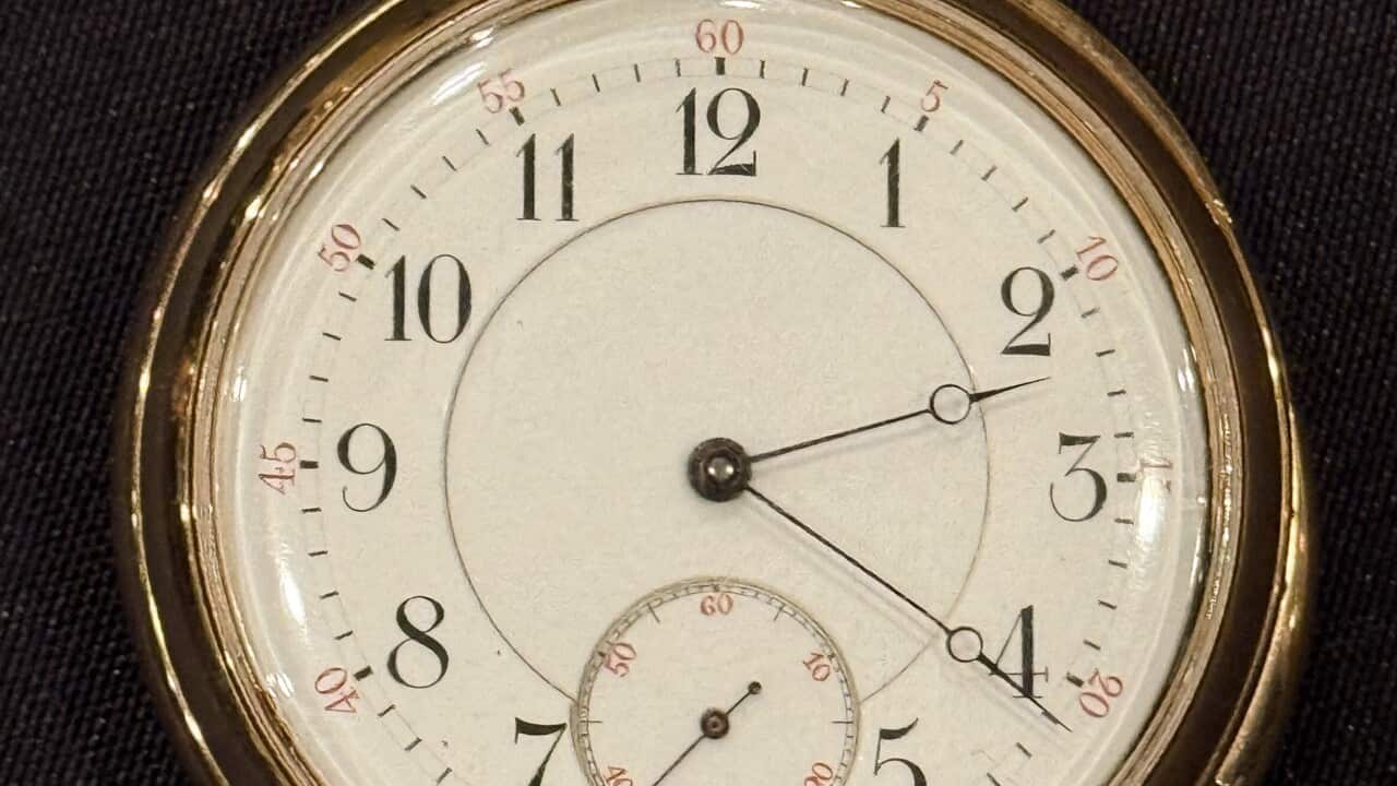 Titanic couple's gold pocket watch could sell for £800,000 at auction