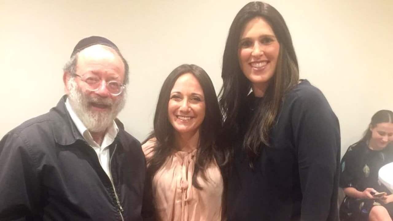 Velvel Lederman, Laya Smukler and Tali Nossbaum