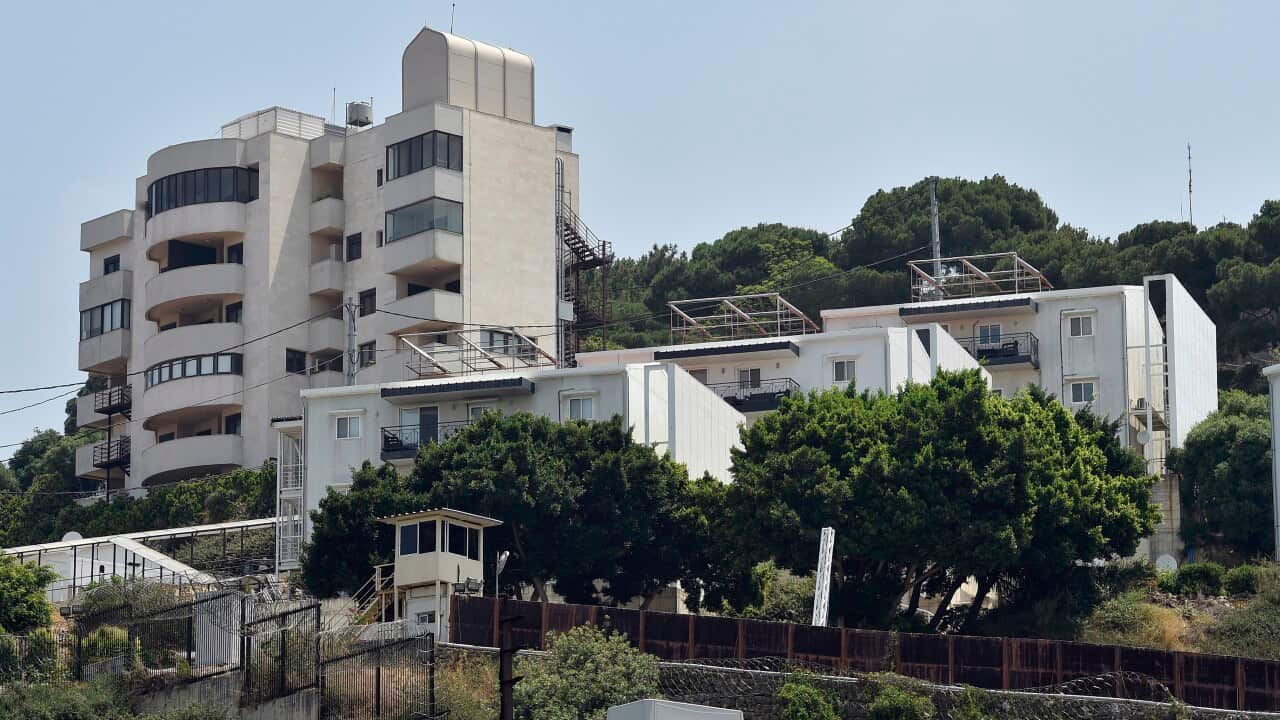 Lebanese army arrest a Syrian gunman after they attacked the US Embassy in Lebanon