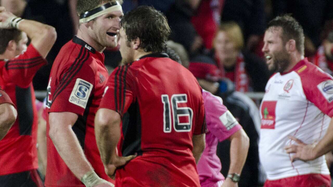 Crusaders romp into another Super semi